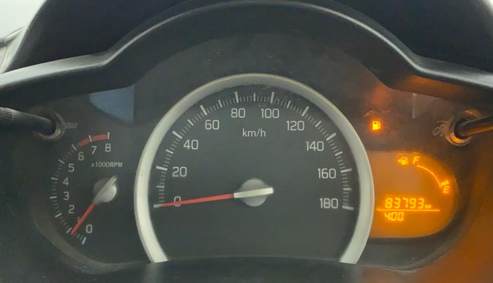 2017 Maruti Celerio ZXI, CNG, Manual, 83,792 km, Odometer Image