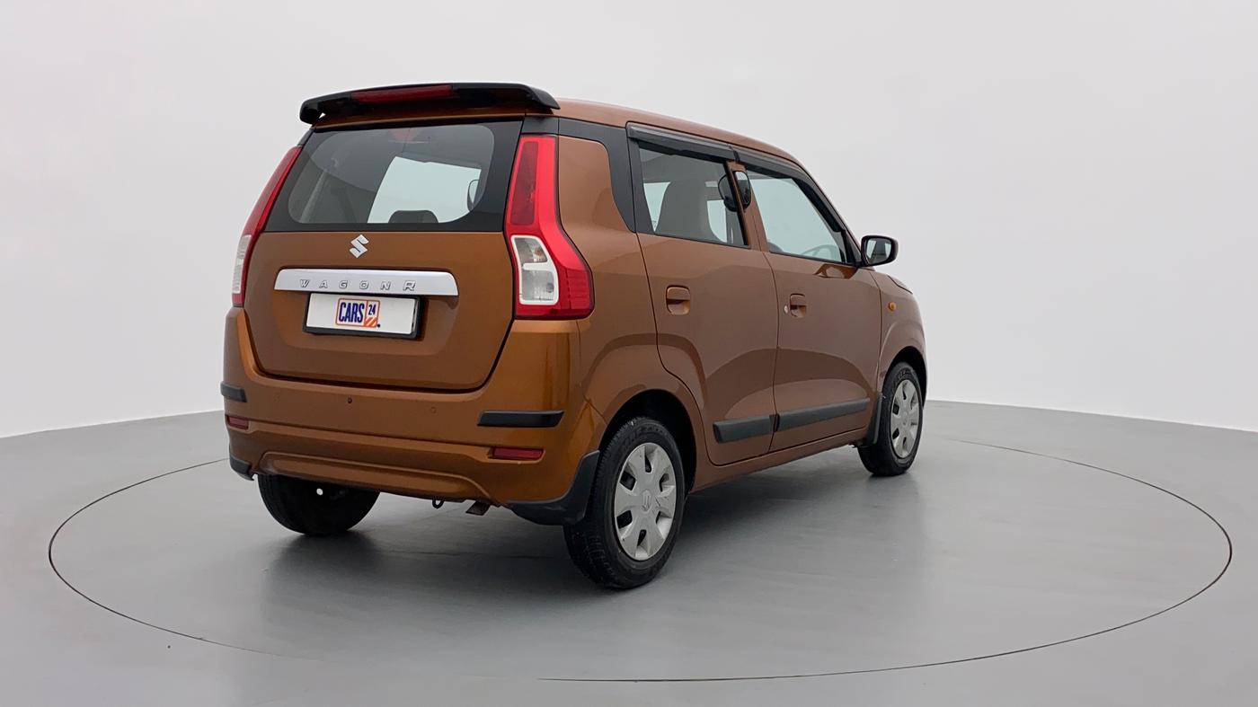 2019 Maruti New Wagon-R VXI 1.0, Petrol, Manual, 39,808 km, Right Back Diagonal