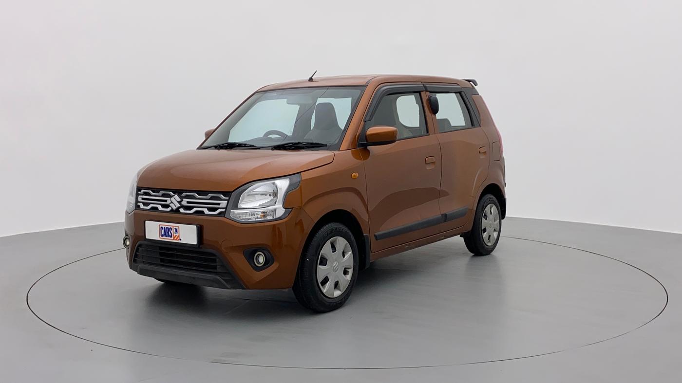2019 Maruti New Wagon-R VXI 1.0, Petrol, Manual, 39,808 km, Left Front Diagonal
