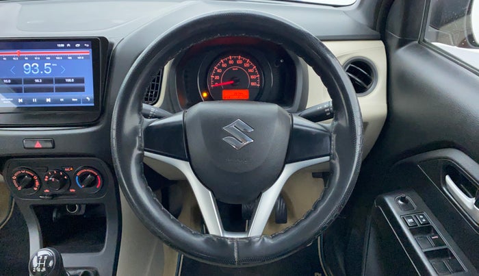 2019 Maruti New Wagon-R VXI 1.0, Petrol, Manual, 39,808 km, Steering Wheel Close Up