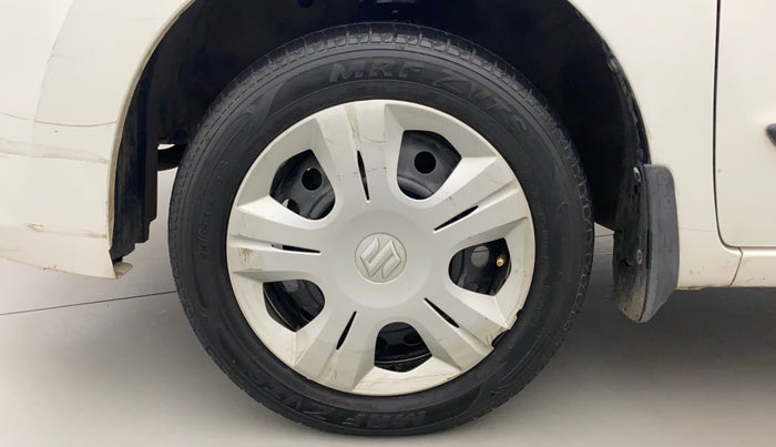 2017 Maruti Wagon R 1.0 VXI, Petrol, Manual, 37,411 km, Left Front Wheel