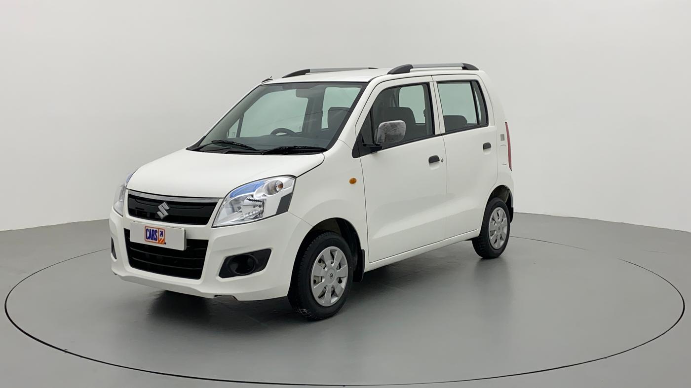 2018 Maruti Wagon R 1.0 LXI CNG, CNG, Manual, 83,254 km, Left Front Diagonal