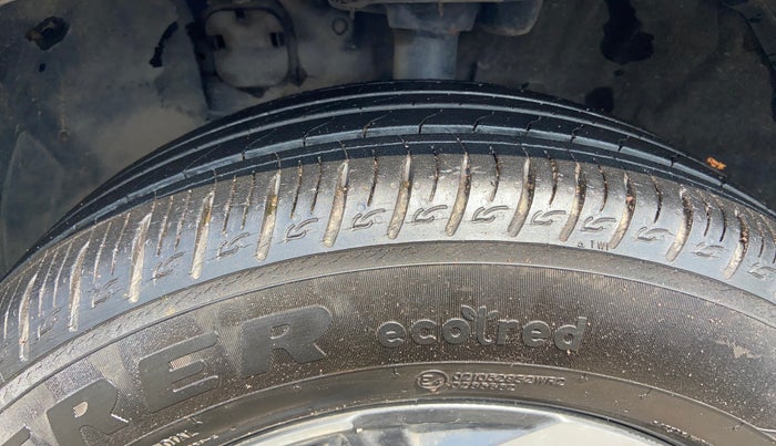 2019 Hyundai VENUE SX 1.0 (O) TURBO, Petrol, Manual, 9,114 km, Left Front Tyre Tread