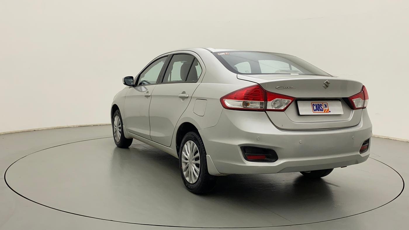 2017 Maruti Ciaz DELTA 1.4 MT PETROL, Petrol, Manual, 75,639 km, Left Back Diagonal