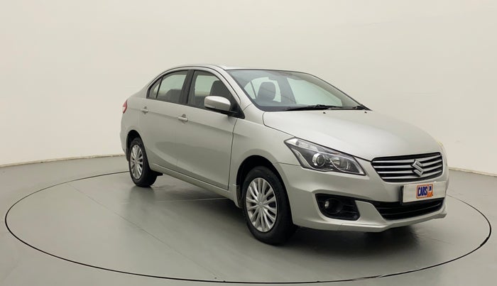 2017 Maruti Ciaz DELTA 1.4 MT PETROL, Petrol, Manual, 75,639 km, Right Front Diagonal