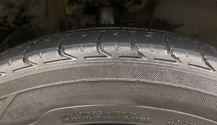 2018 Skoda Rapid STYLE 1.5 TDI AT, Diesel, Automatic, 1,26,383 km, Right Front Tyre Tread