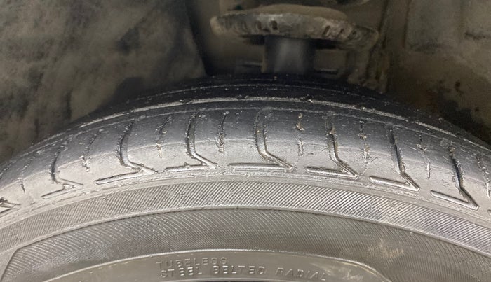 2018 Skoda Rapid STYLE 1.5 TDI AT, Diesel, Automatic, 1,26,383 km, Left Front Tyre Tread