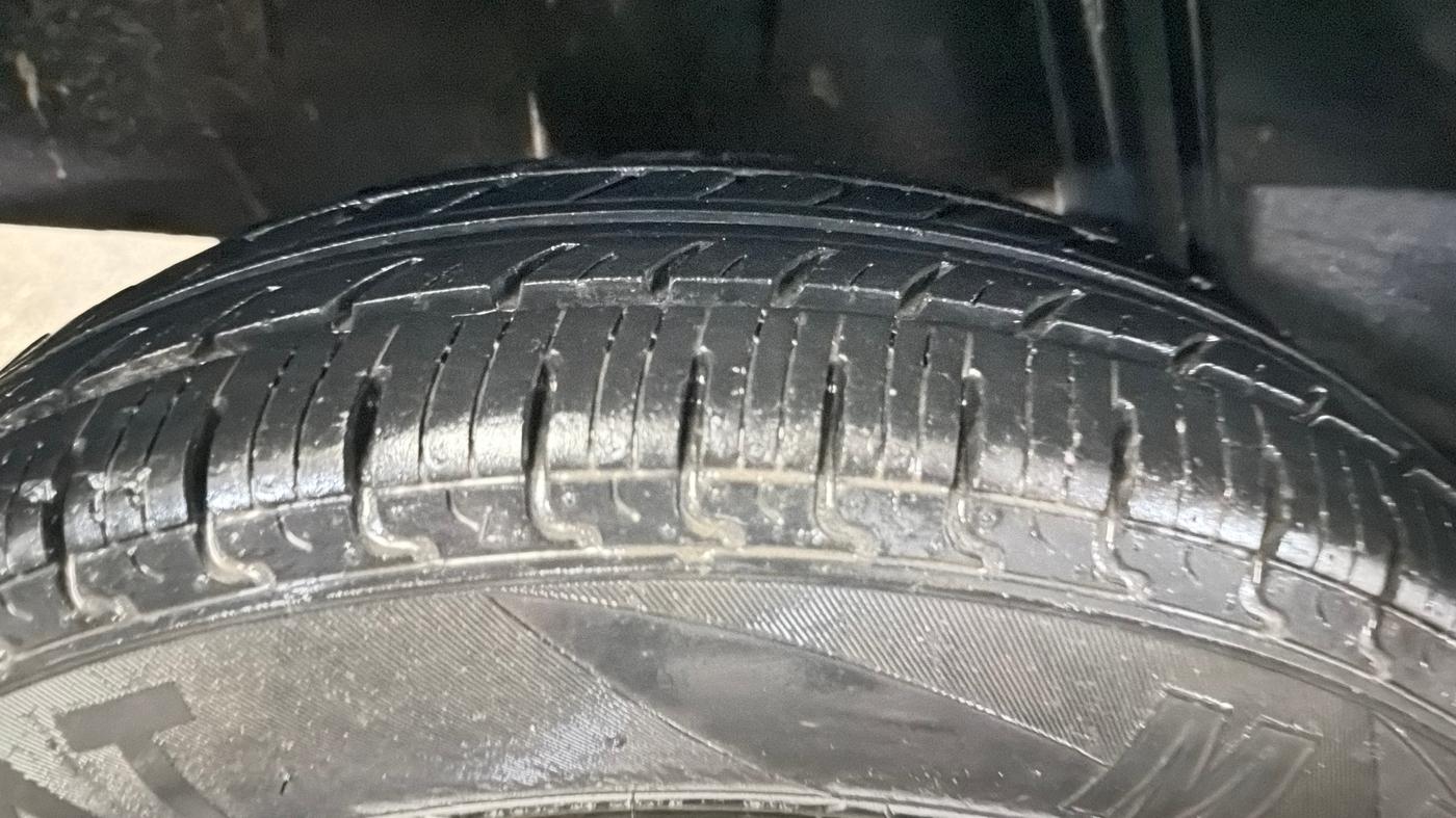 2016 Renault Kwid RXT 0.8, Petrol, Manual, 45,459 km, Right Rear Tyre Tread