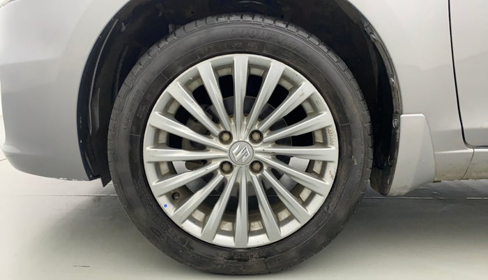 2017 Maruti Ciaz ZXI+ AT, Petrol, Automatic, 53,494 km, Left Front Wheel