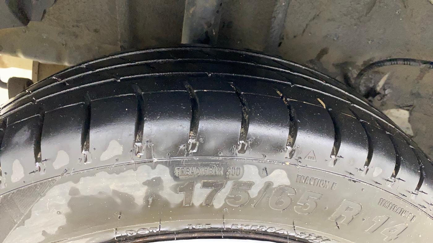 2020 Tata TIGOR XM PETROL, Petrol, Manual, 89,732 km, Right Rear Tyre Tread