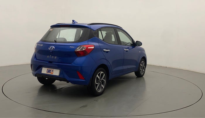 2020 Hyundai GRAND I10 NIOS ASTA AMT 1.2 KAPPA VTVT, Petrol, Automatic, 11,709 km, Right Back Diagonal