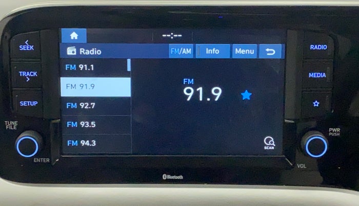2020 Hyundai GRAND I10 NIOS ASTA AMT 1.2 KAPPA VTVT, Petrol, Automatic, 11,709 km, Infotainment System