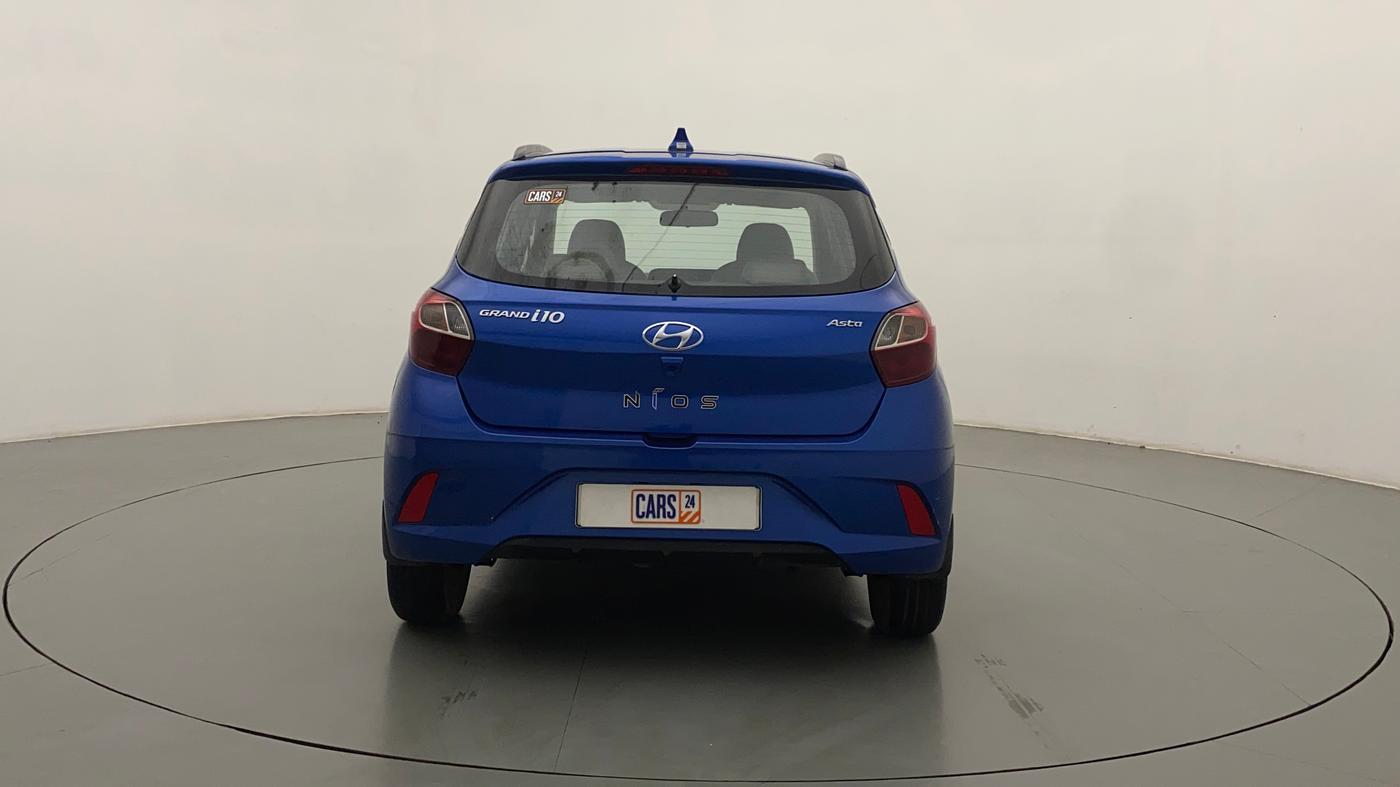 2020 Hyundai GRAND I10 NIOS ASTA AMT 1.2 KAPPA VTVT, Petrol, Automatic, 11,709 km, Back/Rear