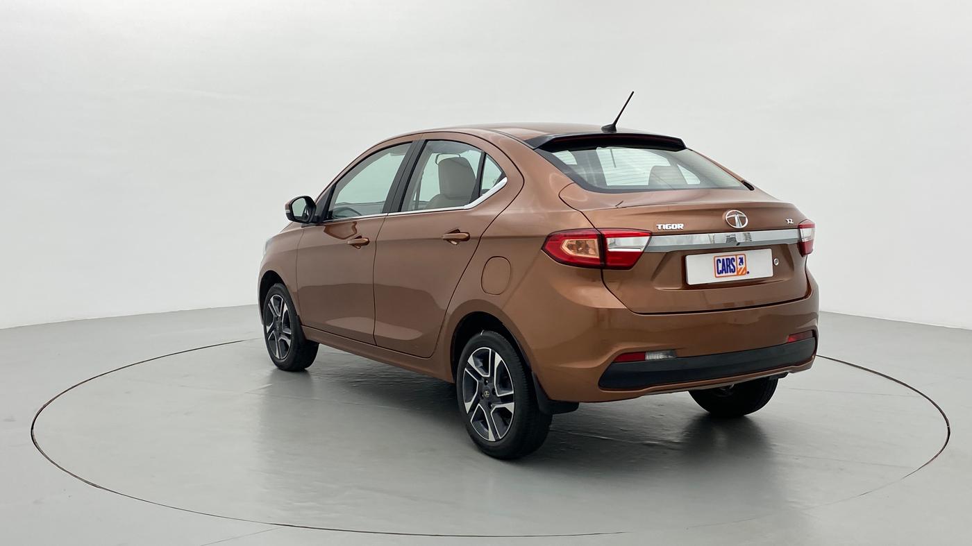 2017 Tata TIGOR XZ 1.2 REVOTRON OPT, Petrol, Manual, 18,657 km, Left Back Diagonal