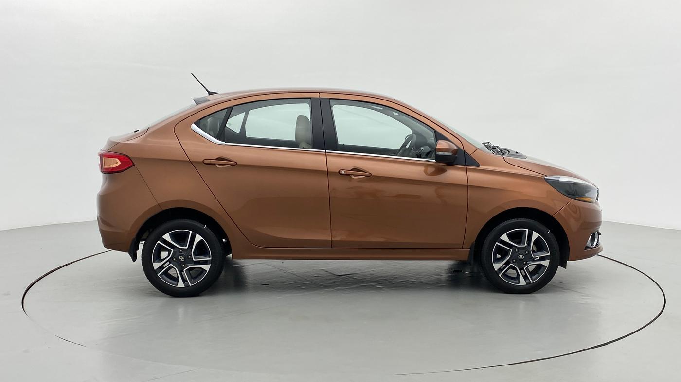 2017 Tata TIGOR XZ 1.2 REVOTRON OPT, Petrol, Manual, 18,657 km, Right Side View