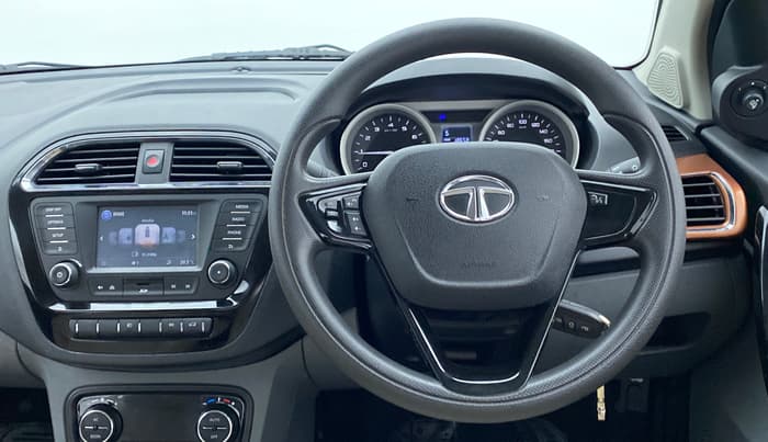 2017 Tata TIGOR XZ 1.2 REVOTRON OPT, Petrol, Manual, 18,657 km, Steering Wheel Close Up