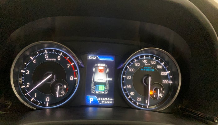 2021 Maruti Ertiga VXI AT SHVS, Petrol, Automatic, 53,981 km, Odometer Image
