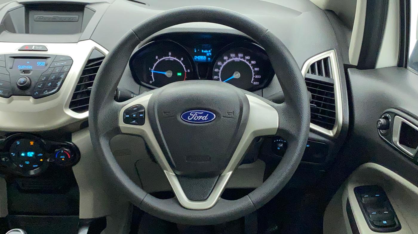 2016 Ford Ecosport TREND 1.5L DIESEL, Diesel, Manual, 40,959 km, Steering Wheel Close Up