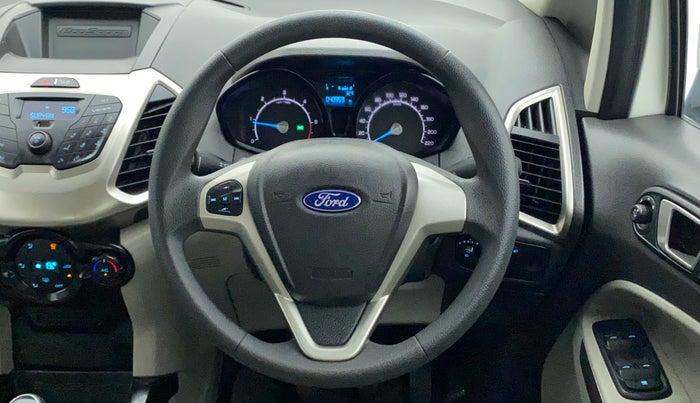 2016 Ford Ecosport TREND 1.5L DIESEL, Diesel, Manual, 40,959 km, Steering Wheel Close Up