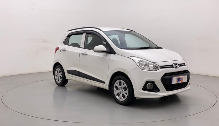 2014 Hyundai Grand i10 SPORTZ 1.2 KAPPA VTVT, Petrol, Manual, 81,425 km, Right Front Diagonal
