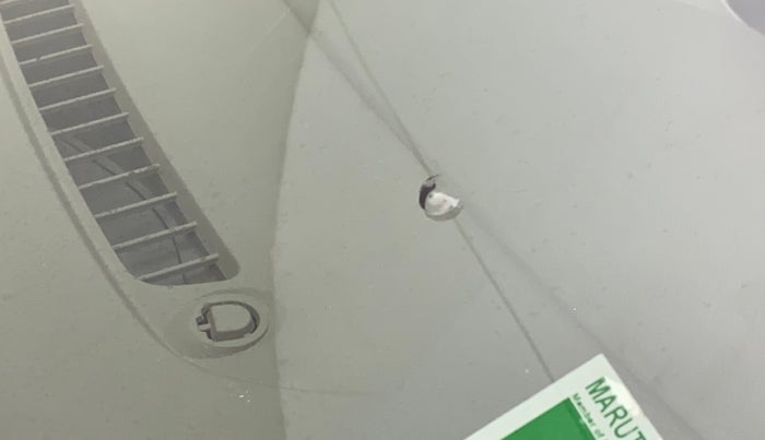 2016 Maruti Ertiga VXI, Petrol, Manual, 45,521 km, Front windshield - Minor spot on windshield