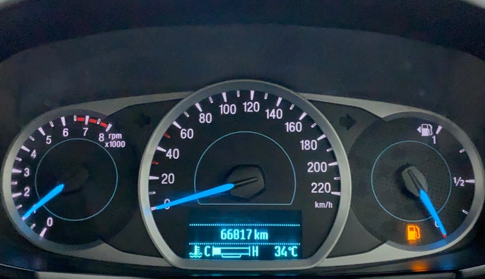 2018 Ford FREESTYLE TITANIUM PLUS 1.2 PETROL, Petrol, Manual, 66,817 km, Odometer Image