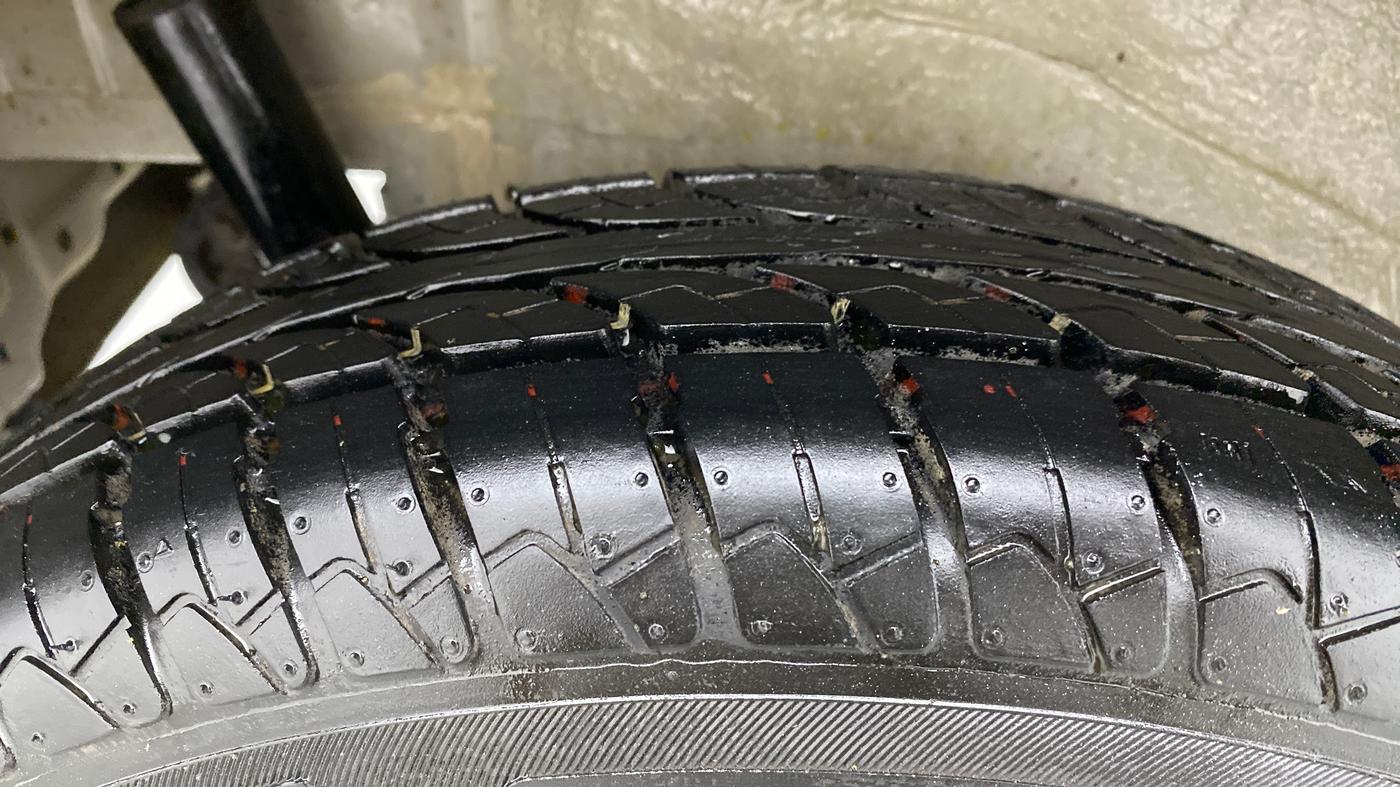 2012 Maruti Wagon R 1.0 LXI, Petrol, Manual, 20,481 km, Right Rear Tyre Tread