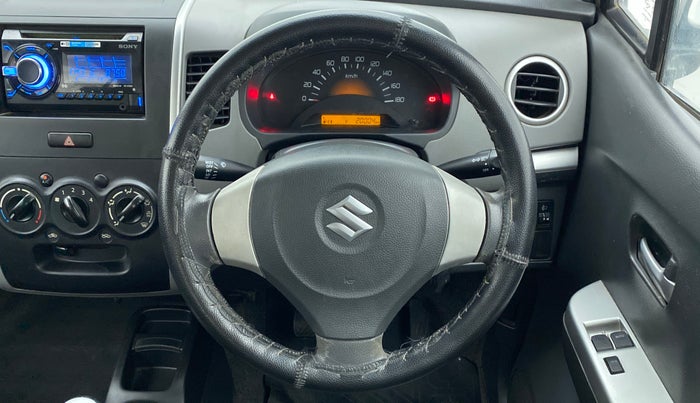 2012 Maruti Wagon R 1.0 LXI, Petrol, Manual, 20,481 km, Steering Wheel Close Up