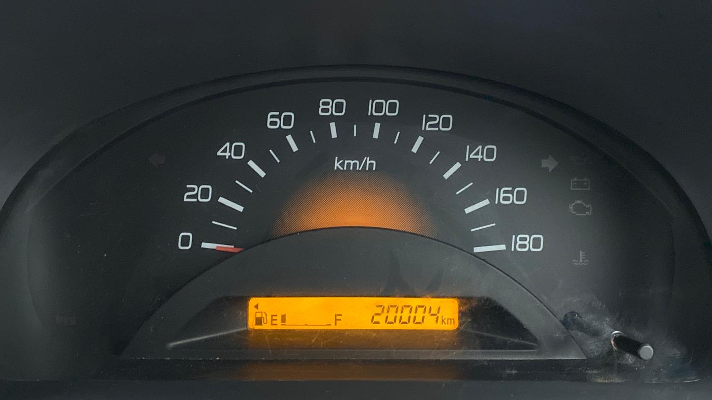 2012 Maruti Wagon R 1.0 LXI, Petrol, Manual, 20,481 km, Odometer Image