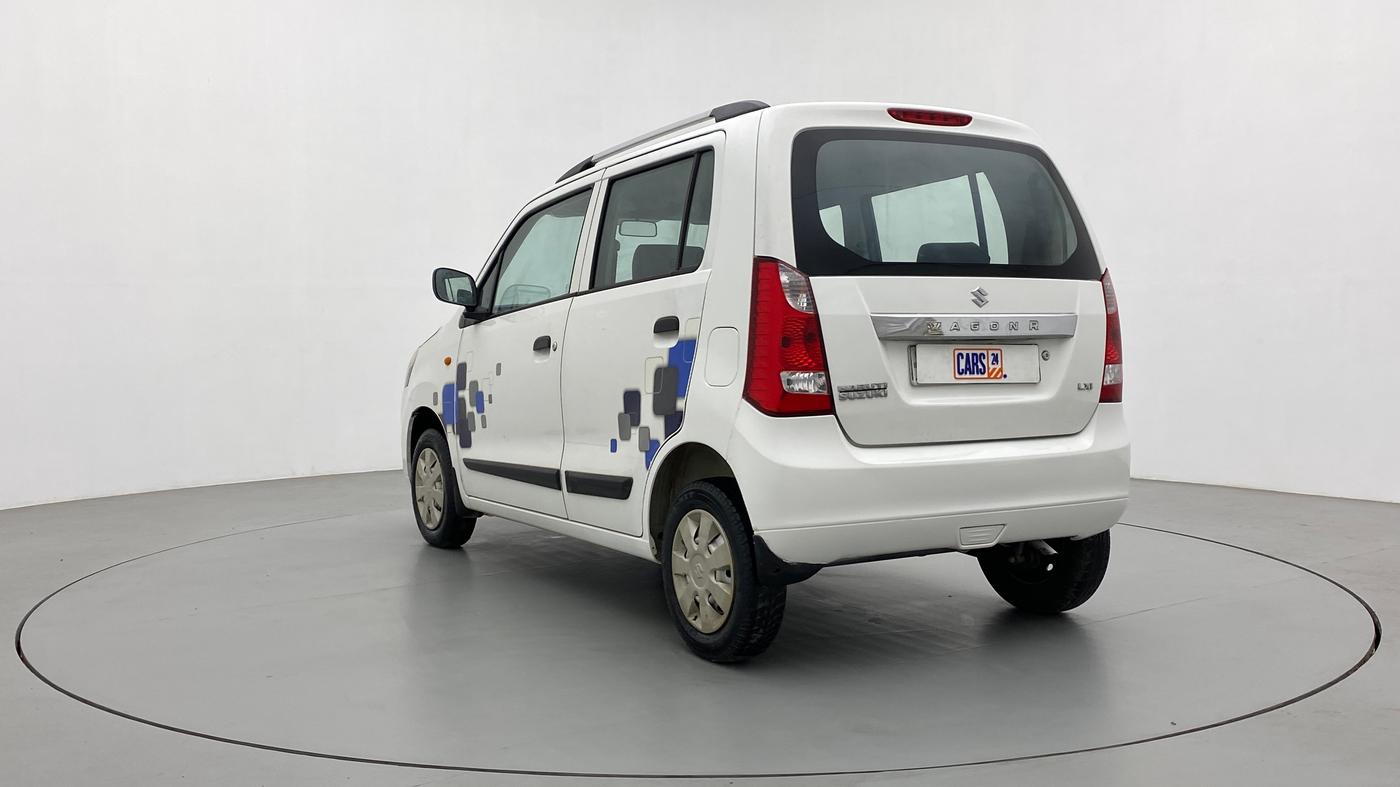 2012 Maruti Wagon R 1.0 LXI, Petrol, Manual, 20,481 km, Left Back Diagonal