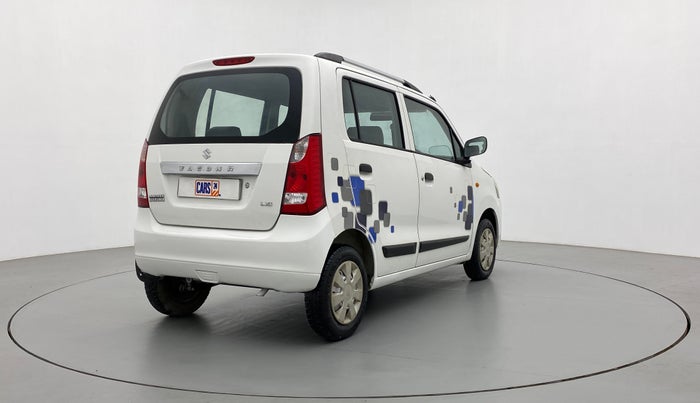 2012 Maruti Wagon R 1.0 LXI, Petrol, Manual, 20,481 km, Right Back Diagonal