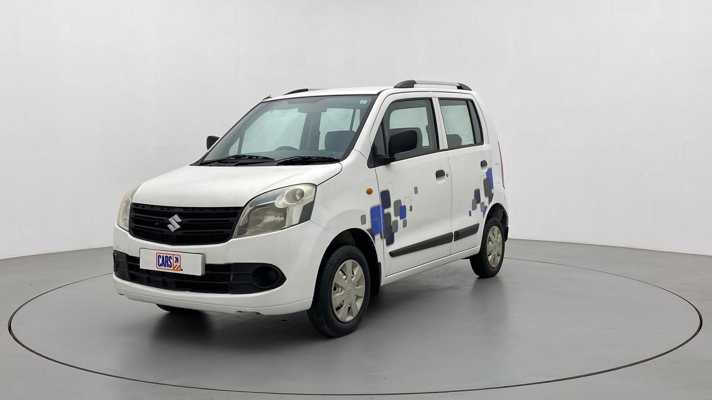 2012 Maruti Wagon R 1.0 LXI, Petrol, Manual, 20,481 km, Left Front Diagonal