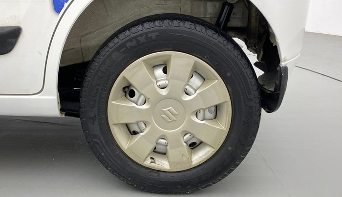 2012 Maruti Wagon R 1.0 LXI, Petrol, Manual, 20,481 km, Left Rear Wheel