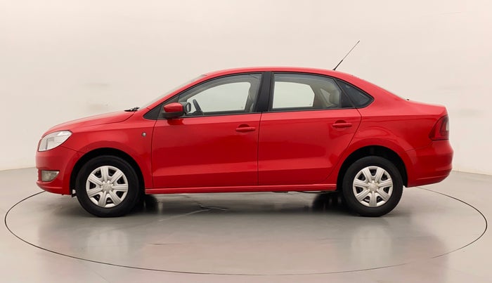 2012 Skoda Rapid AMBITION 1.6 TDI CR MT, Diesel, Manual, 1,05,577 km, Left Side