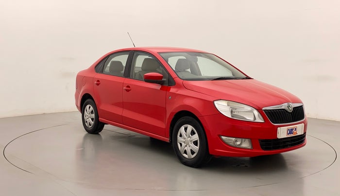 2012 Skoda Rapid AMBITION 1.6 TDI CR MT, Diesel, Manual, 1,05,577 km, Right Front Diagonal