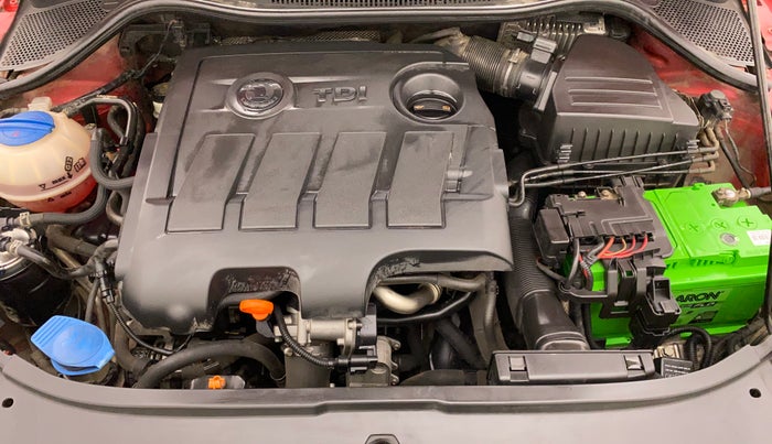 2012 Skoda Rapid AMBITION 1.6 TDI CR MT, Diesel, Manual, 1,05,577 km, Open Bonet