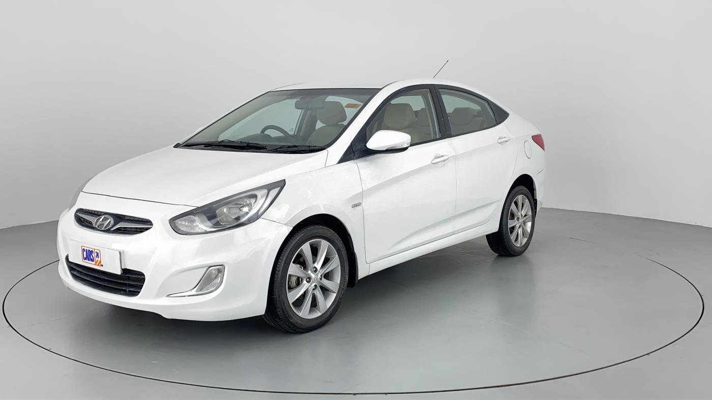 2013 Hyundai Verna FLUIDIC 1.6 SX CRDI, Diesel, Manual, 33,838 km, Left Front Diagonal