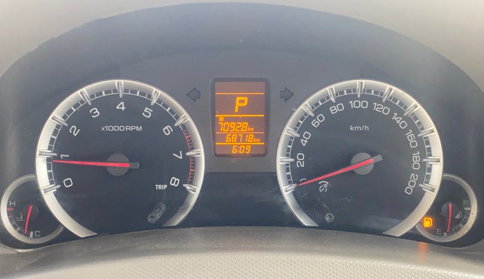 2017 Maruti Ertiga VXI AT, Petrol, Automatic, 68,718 km, Odometer Image