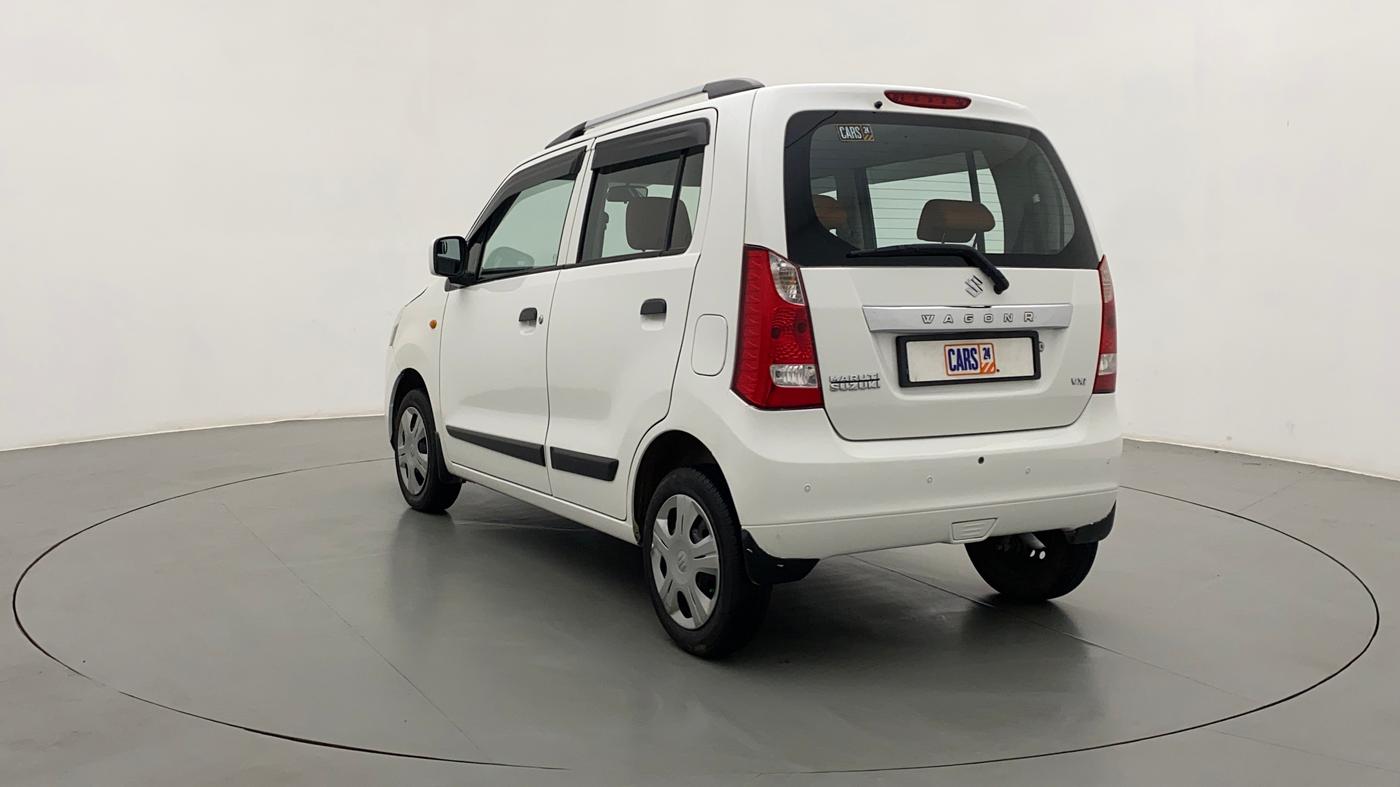 2017 Maruti Wagon R 1.0 VXI, Petrol, Manual, 37,340 km, Left Back Diagonal