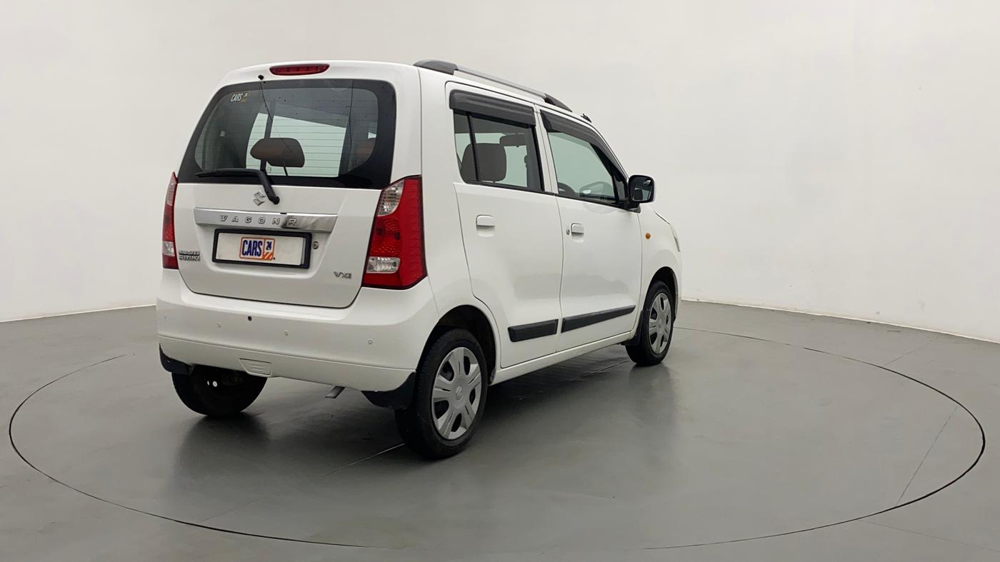 2017 Maruti Wagon R 1.0 VXI, Petrol, Manual, 37,340 km, Right Back Diagonal
