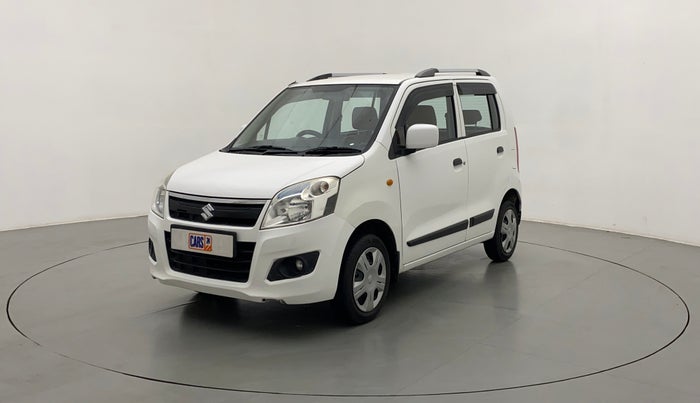 2017 Maruti Wagon R 1.0 VXI, Petrol, Manual, 37,340 km, Left Front Diagonal