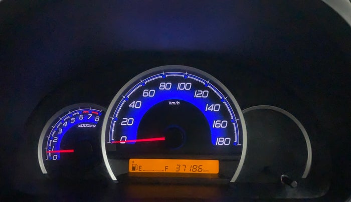 2017 Maruti Wagon R 1.0 VXI, Petrol, Manual, 37,340 km, Odometer Image