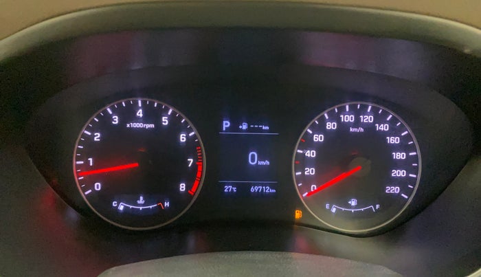 2019 Hyundai Elite i20 ASTA (O) CVT, Petrol, Automatic, 69,712 km, Odometer Image