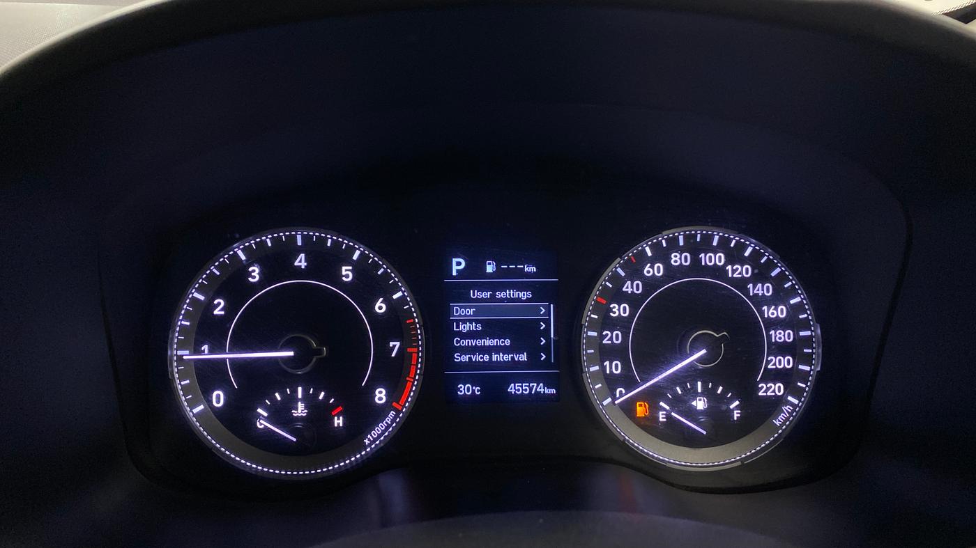 2021 Hyundai VENUE SX PLUS 1.0 TURBO DCT, Petrol, Automatic, 45,570 km, Odometer Image