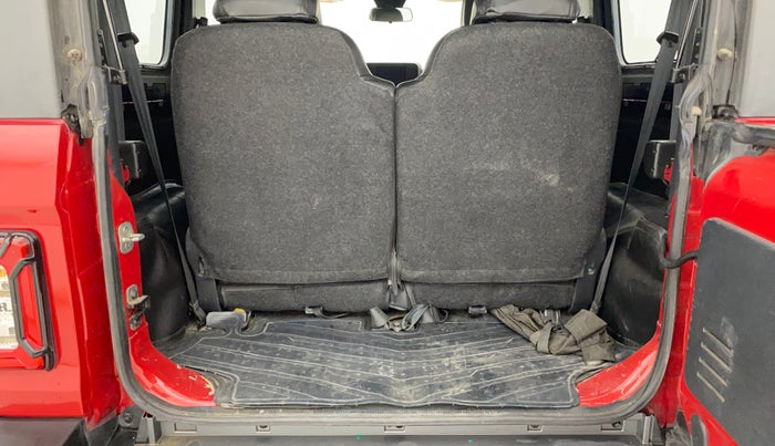 2021 Mahindra Thar LX D 4*4 MT HT, Diesel, Manual, 79,345 km, Boot Inside