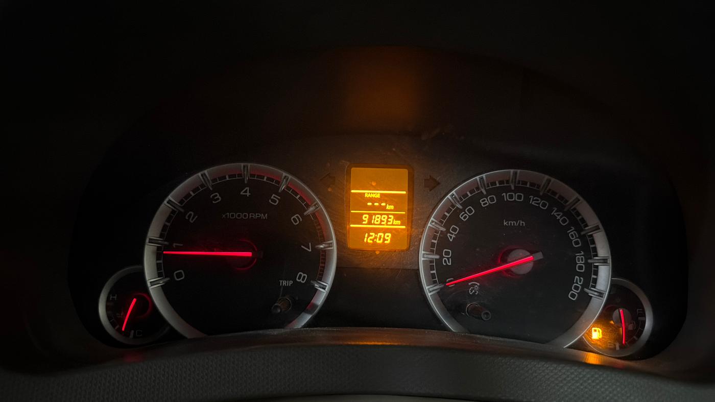 2018 Maruti Ertiga VXI, Petrol, Manual, 91,882 km, Odometer Image