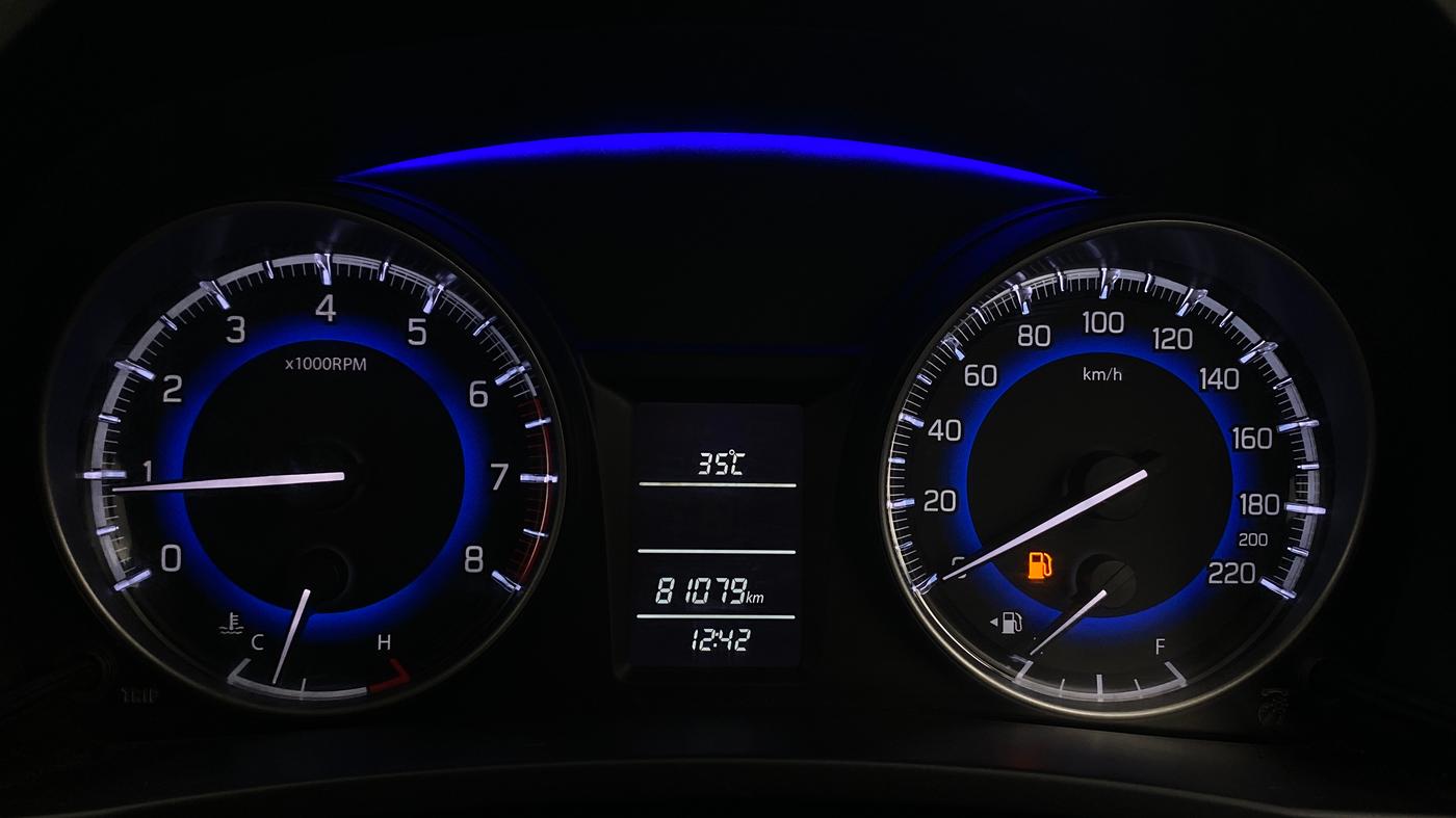 2020 Maruti Baleno DELTA PETROL 1.2, Petrol, Manual, 81,076 km, Odometer Image