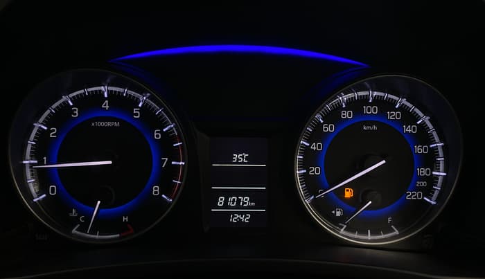 2020 Maruti Baleno DELTA PETROL 1.2, Petrol, Manual, 81,076 km, Odometer Image