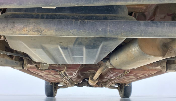 2014 Maruti Alto K10 VXI P, Petrol, Manual, 24,041 km, Rear Underbody