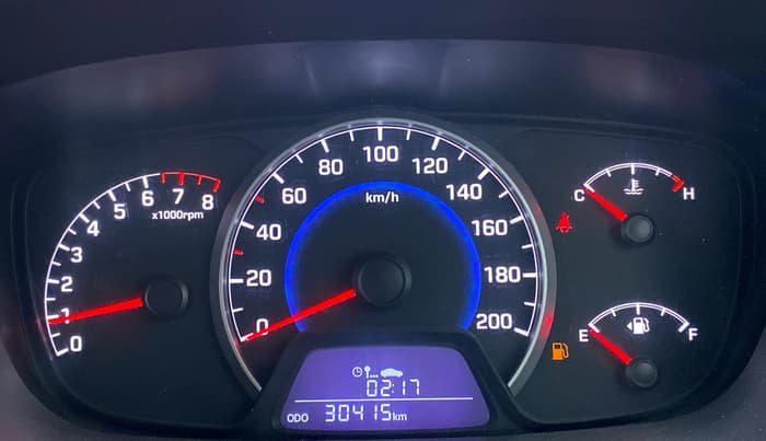 2013 Hyundai Grand i10 MAGNA 1.2 VTVT, Petrol, Manual, 30,434 km, Odometer Image